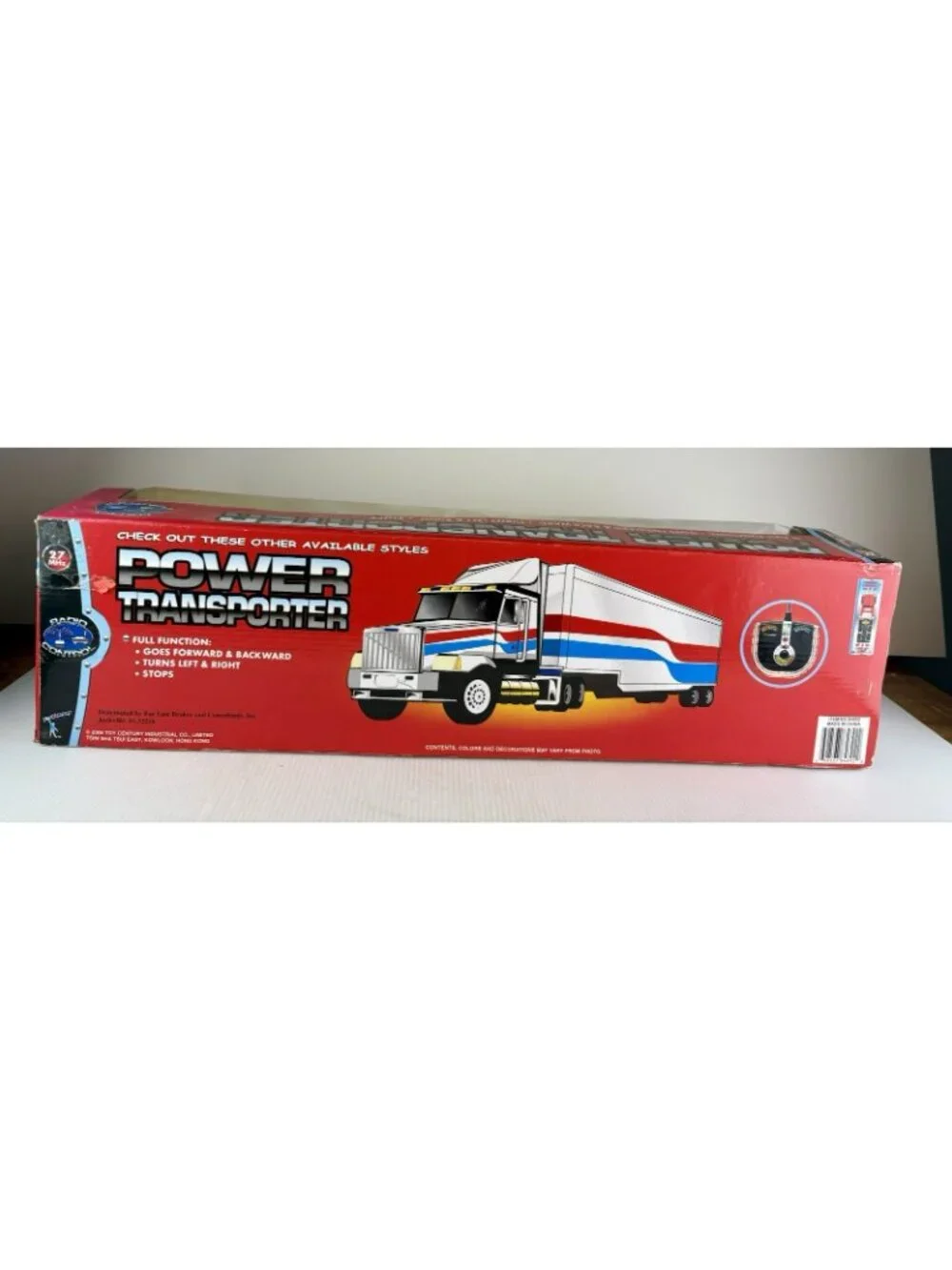 Vtg NIB Power Transporter Food Lion Truck Remote Control R/C 18 Wheeler Semi 24